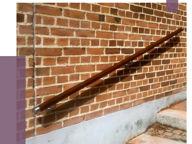 Изготовление пристенных поручней в Карабулаке от 4493 руб. — ПРОЛЁТ-Крб