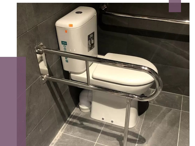 Поручни для санузлов в Карабулаке от 4338 руб.  | ПРОЛЁТ-Крб